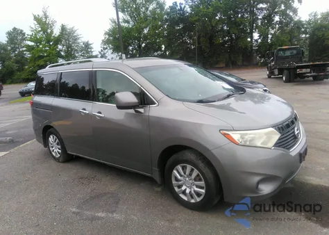 2012 Nissan Quest S z USA, uszkodzony, nr VIN JN8AE2KP9C9032154